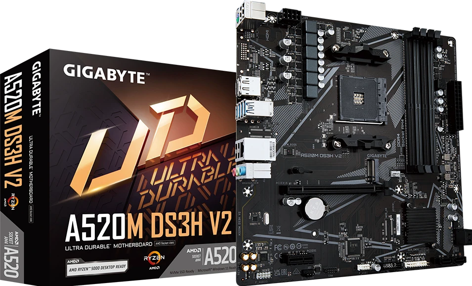 Gigabyte A520M DS3H V2 (Rev. 1.1)